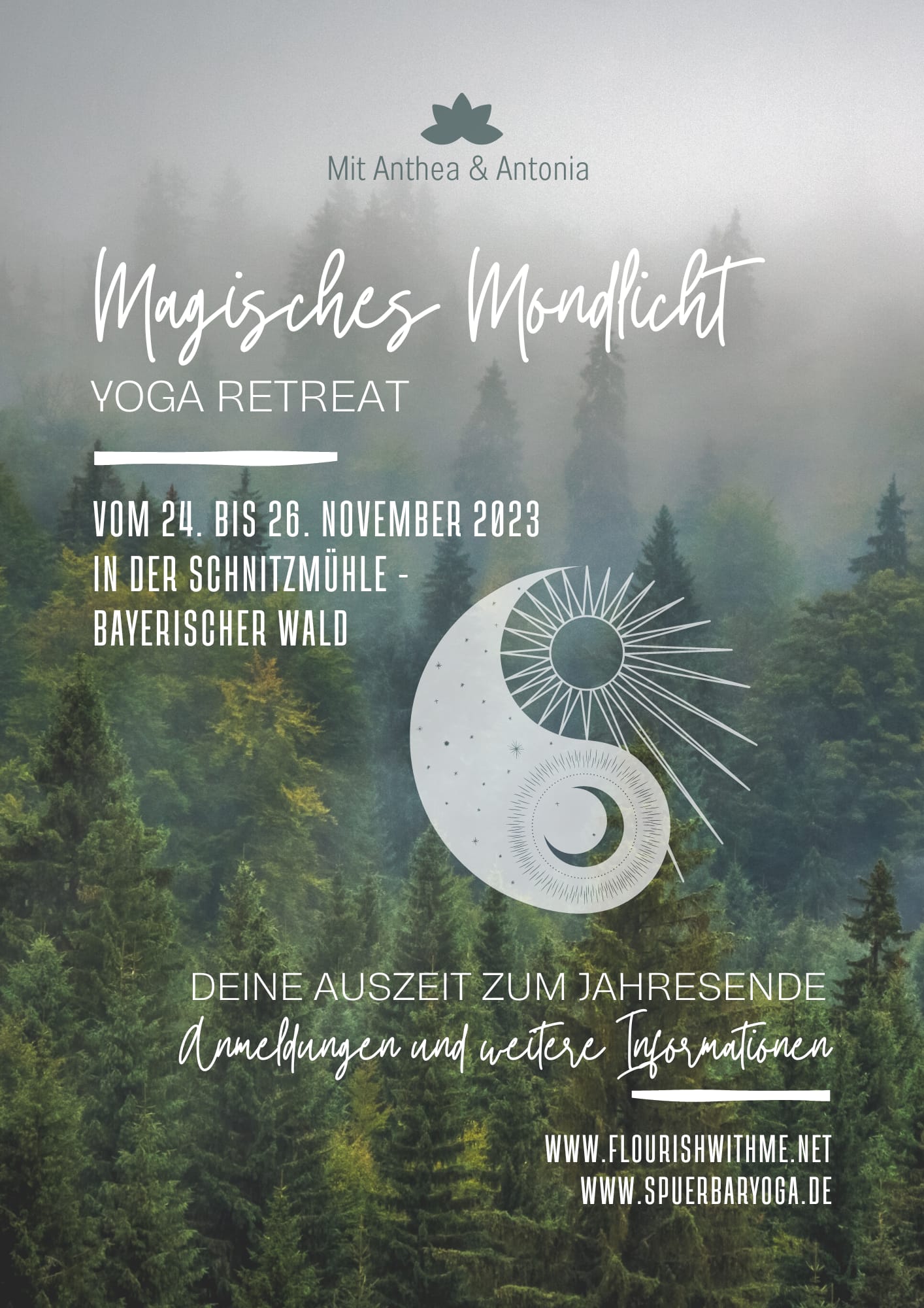 Magisches Mondlicht Yoga Retreat Anthea Graf Antonia Stangl