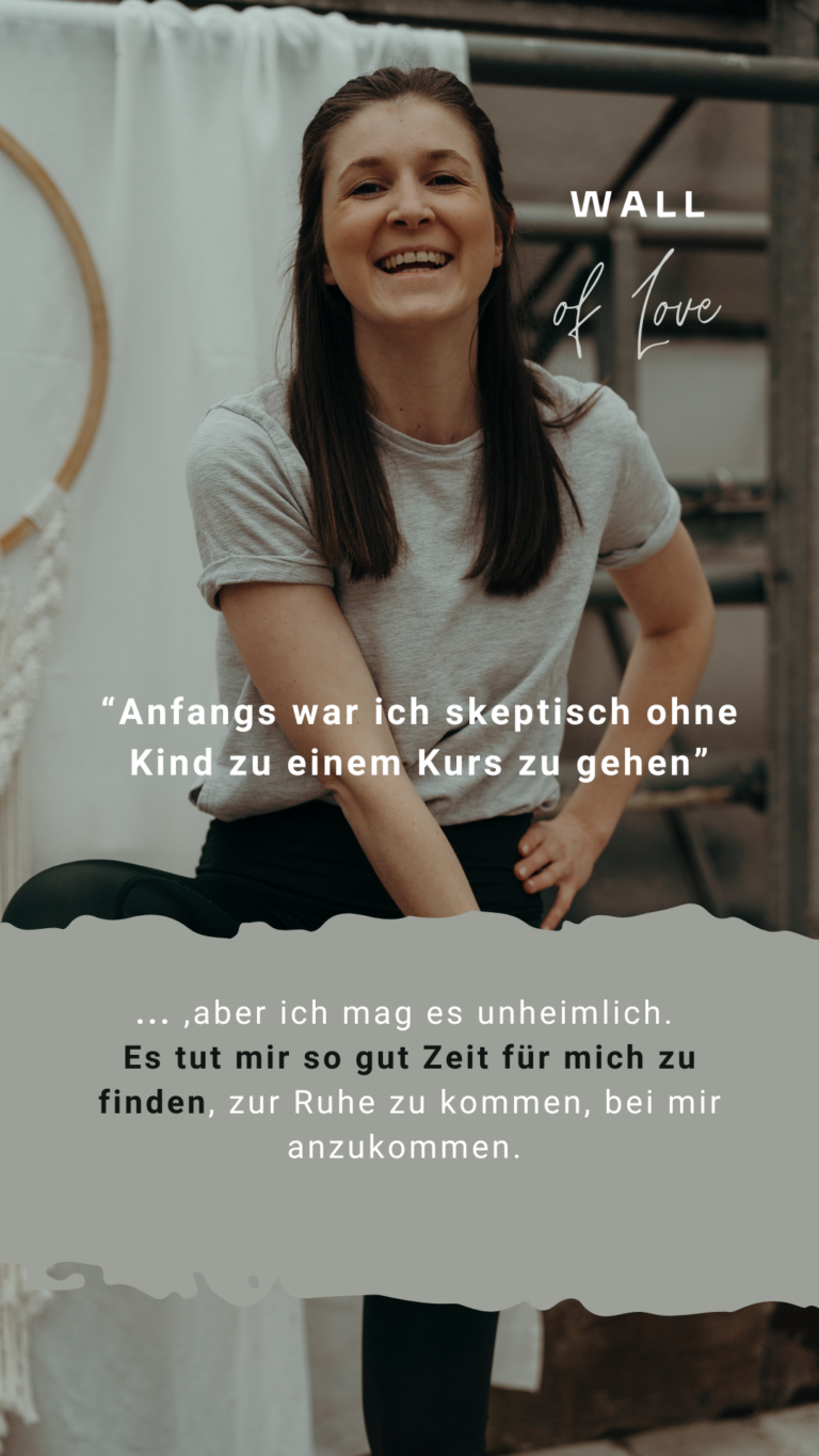 Teilnehmerinnen Feedback ME-TIME Yoga meets Rückbildung Rückbildungsyoga