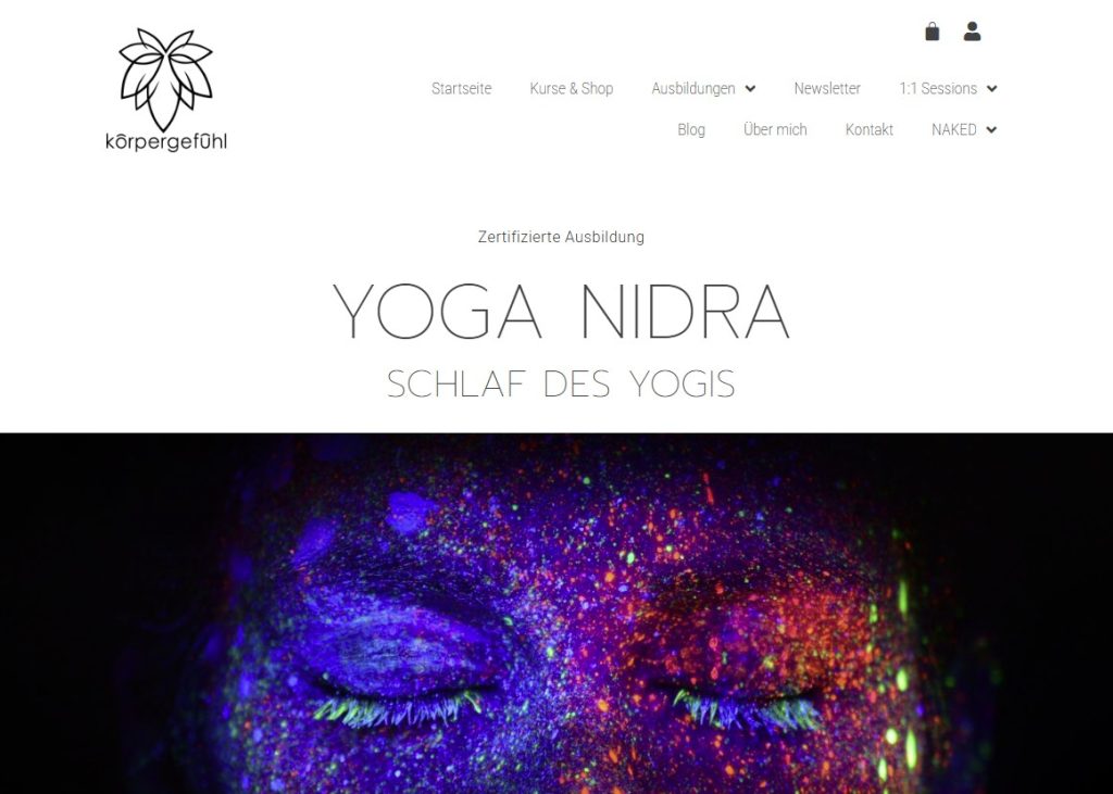 Yoga Nidra Ausbildung Elisa Leykauf Körpergefühl Empfehlung
